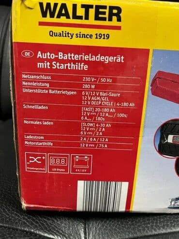 pametni pokrivač za vetrobransko staklo: *** SUPER AKCIJA *** #2382 Starter i punjač akumulatora Walter - — 11