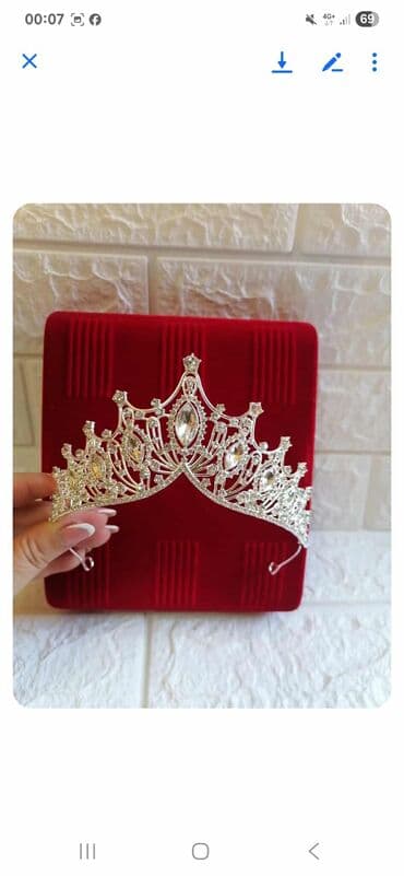 mokasine novi sad: Versace, Set: Crown, Material: Stainless steel, Cubic zirconia — 5