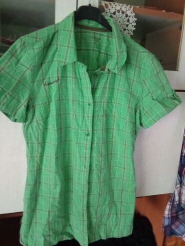 perlice za nakit beograd: L (EU 40), Cotton, Plaid, color - Green — 1