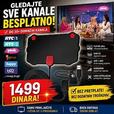 📺 GLEDAJTE SVE KANALE BESPLATNO! 📺 Zaboravite na mesečne pretplate i