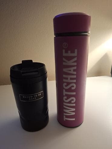 Dve termos posude za tople i hladne napitke: - Twistshake termos
