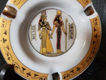 porcelanske solje za caj: Pepeljara, bоја - Šareno, Novo — 3