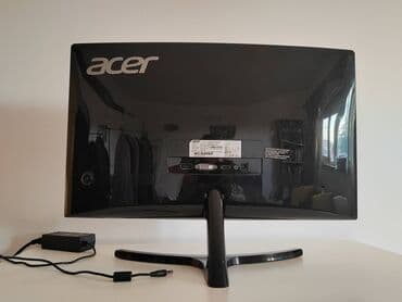 povezivanje ugradne rerne i ploce: Acer Zakrivljen Monitor Nitro 144Hz Acer zakrivljen monitor ED242QR — 6