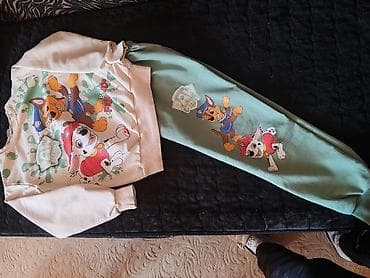 kruna za decu: Dečiji komplet trenerke – Paw Patrol motiv - Dvodijelni set: dukser i — 1