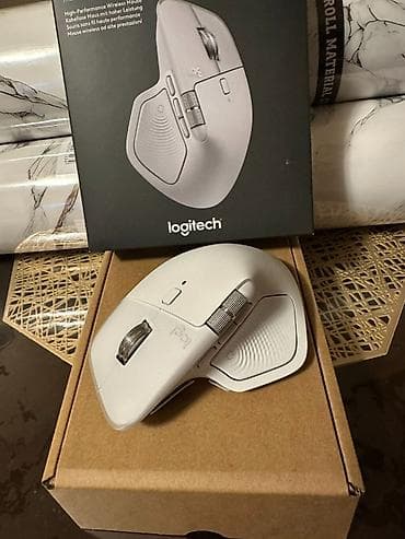 miš: Logitech MX Master 4 – bežični produktivni miš, boja svetlosiva. - — 1