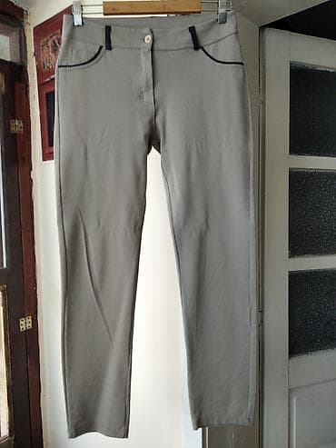 sako l: Letnje pantalone – veličina XL - Boja: bež/svetlosiva boja - — 4