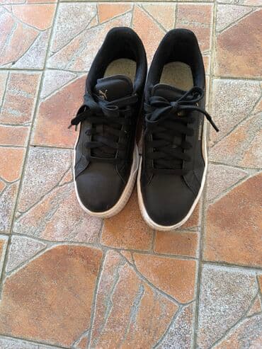mokasine od prevrnute koze: Puma, 38, color - Black — 3