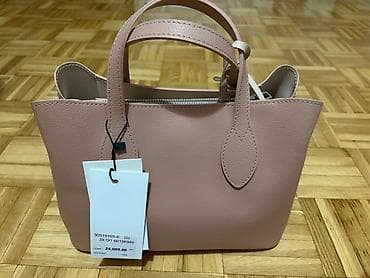 torba pink victoria secret: Kožna Mona torba, potpuno nova — 2