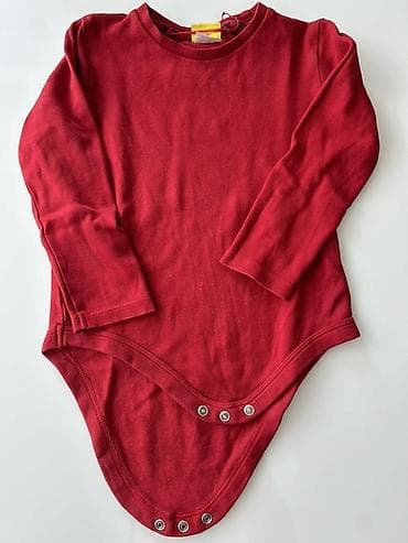 tregerice za devojcice: Dva pamučna bebi bodija sa dugim rukavima. - Modeli: siva rebrasta — 3