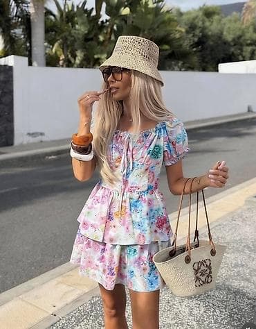 prada beograd: ✅Letnja ženska haljina sa cvetnim printom
2700 din 
S M L — 7