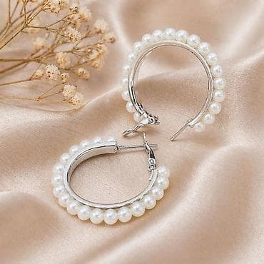 nakit subotica: Dodaj dašak sofisticiranosti svom stilu uz ove prelepe biserne alke 💫 — 1