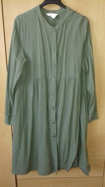 H&M M (EU 38), color - Khaki, Long sleeves