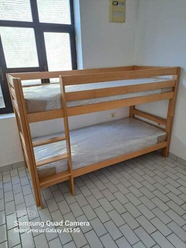 ikea baldahin za krevet: Krevet na sprat sa dusecima,novo,dimenzije 200×90
330e komad — 1