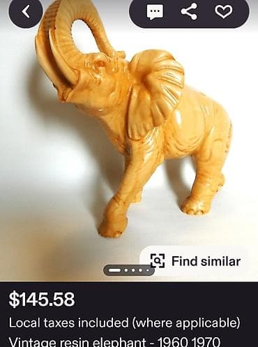 dekor za kucu: Figura nova slona iz 70,80ih godina. Figura slona po tradiciji — 4