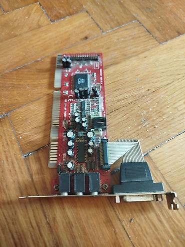 tv i video: Retro stara graficka ISA slot za vintage kompjuter racunar.Nepoznato — 2