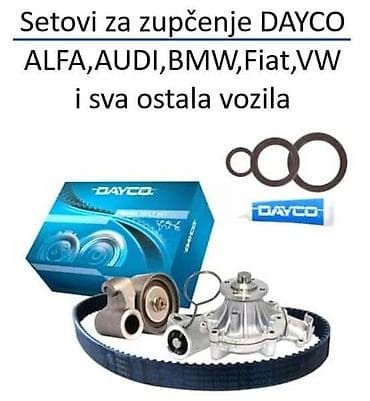 SET ZUPČASTOG KAIŠA ZA FIAT COUPE, 500, BARCHETTA . | Setovi