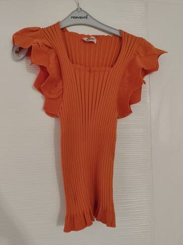 push up helanke new yorker: Dilvin, One size, Stripes, color - Orange — 1
