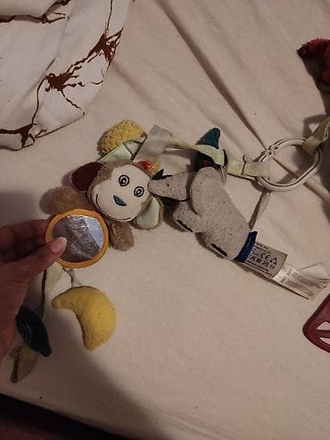poppy playtime maska: Viseća igračka za bebu – set sa plišanim likovima i zvečkama - Mekani — 3