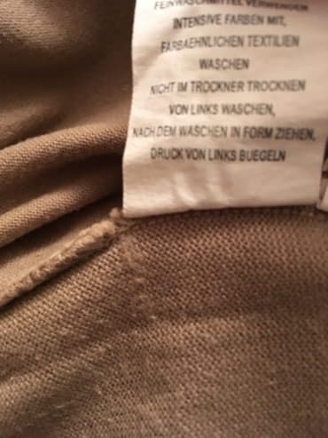 camel active jakne: Sweater, L (EU 52), color - Beige, Cotton — 7