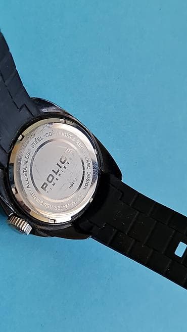 vaneli bor: Police Timepieces muški ručni sat, model 11941J. - Kućište: nerđajući — 4