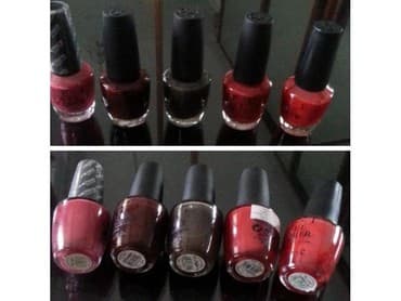 push up helanke prodaja: Opi lak za nokte. Oba za 700 din Crveni: blushingham palace NL 025 — 2