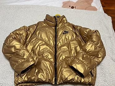 lacoste prsluci: Nike puffer jakna – zlatna - Model: Nike puffer/štavljena jakna sa — 1