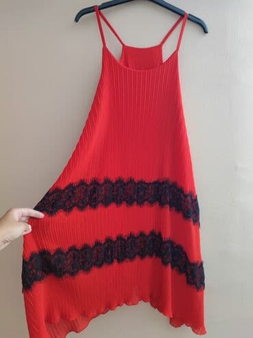 exit odeca: M, bоја - Crvena, Koktel, klub, Na bretele — 2