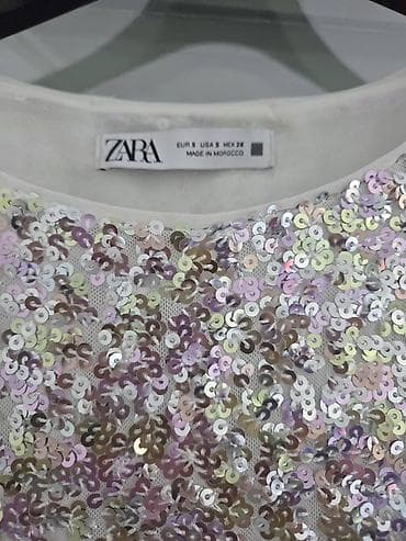 paket m: ZARA mini haljina sa šljokicama nosena jednom - Brend: ZARA - Model — 4