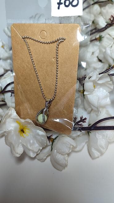 kofer za kvad: Ogrlica sa privjeskom u obliku suze - Materijal: lančić od metalnih — 4