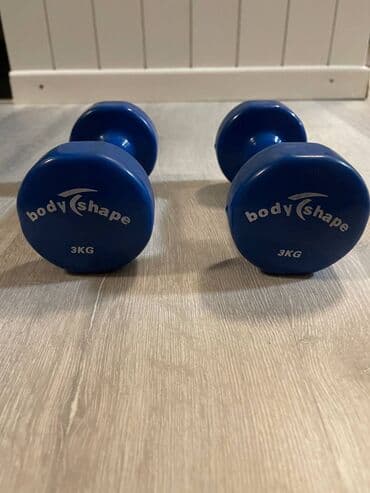 priroda i društvo 3 razred logos kontrolni: Tegovi Body Sharpe, set 2 x 3 kg, uvoz Svajcarska — 3