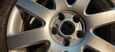 osovina auto: Komplet od 4 aluminijumske felne sa gumama za Volkswagen. - Model — 6