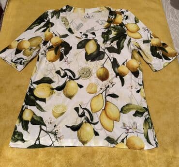 plus size tunike: 9Fashion Woman, M (EU 38), L (EU 40), Cotton, Print, color - Multicolored — 1
