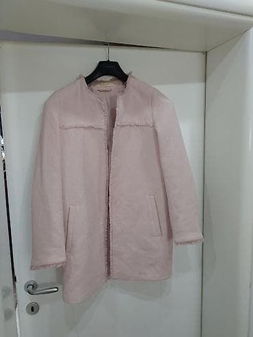 ESPRIT ženski kaput/mentol jakna u puder‑roze boji. - Kroj: ravna
