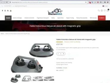 suzuki swift gume dimenzije: *** AKCIJA *** #0447 Kvalitetni magnetni nosači za skije - FABBRI — 1