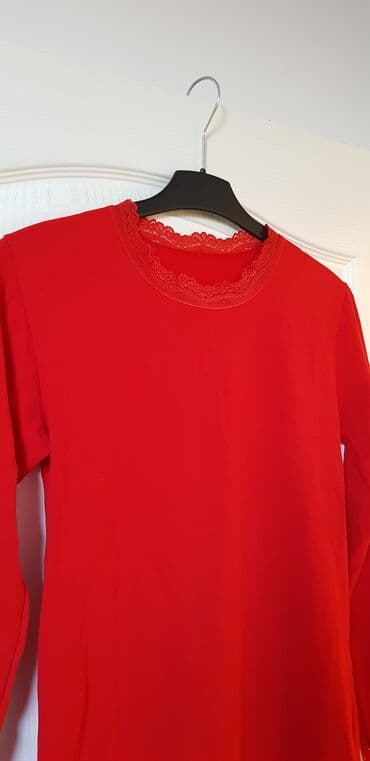 midi haljine h m: M (EU 38), New, color - Red — 4