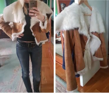 mackage jakne: M (EU 38), Polarna lisica, bоја - Bež — 2