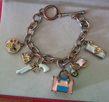 srebrni lancic cena: Charm bracelet, Material: Stainless steel — 2
