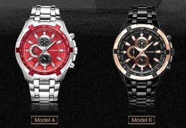 fosil sat: Classic watch, Curren, Male — 1