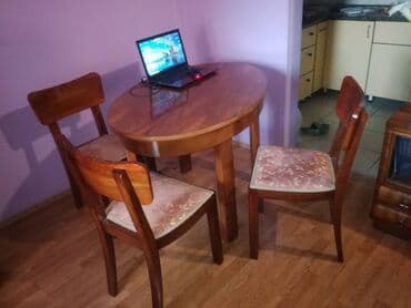 Sets of table and chairs: Prodajem sto sa 4 stolice po ceni od 17.000 dinara — 1