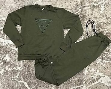 slim fit kroj: Ženski komplet trenerke – duks i donji deo S M L XL 2XL - Model — 1