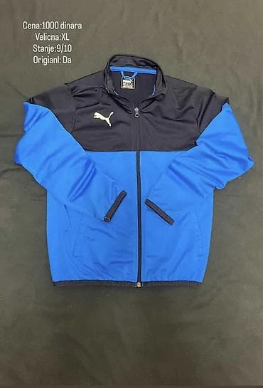Puma sportska jakna/duks na rajsferšlus. - Model: klasična trening