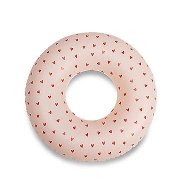 Swim Essentials šlauf 65 cm – dizajn sa sitnim crvenim srcima na