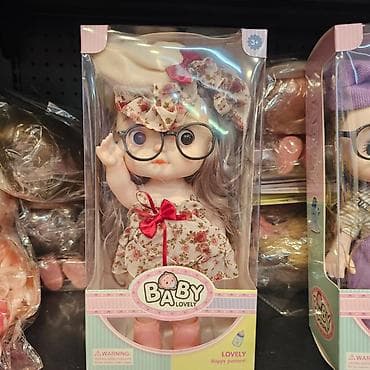 nike bodi za bebe: Lovely Baby lutka sa naočarima i roze kariranom haljinom.Ove lutke su — 4