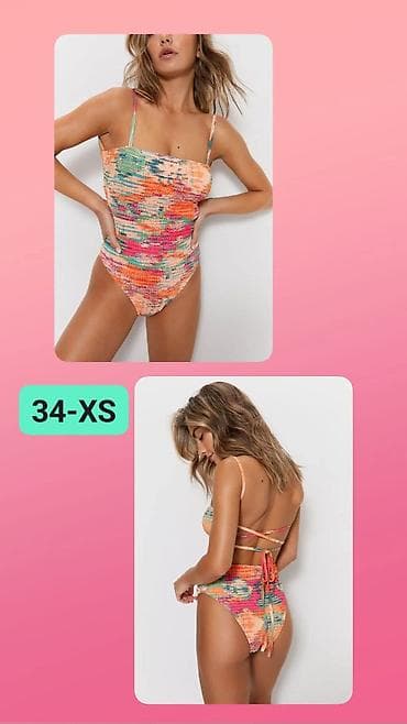 Ženski jednodelni kupaći kostim – veličina 34 (XS) - Model