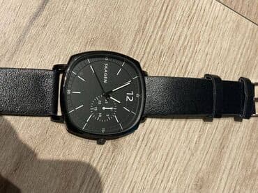 Ručni satovi: Skagen SKW6257 • Case: Black Square Ion-Plated Stainless Steel • — 1