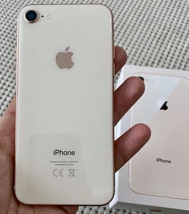 valjak za peglanje na paru: Apple iPhone iPhone 8, 64 GB, Rose Gold, Otisak prsta — 6