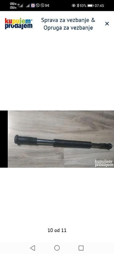 torbe b: Opruga za vežbanje – savitljiva šipka sa oprugom - Tip: ručna — 1