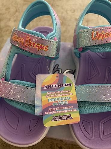patike sa vazdusnim donom: Skechers sandalice za devojcice Broj 33 Nikad nosene Sa etiketom — 3