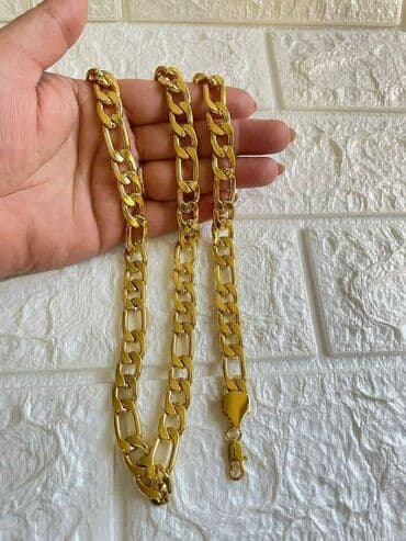 srebrna ogrlica sa krsticem: Set: Bracelet, Necklace — 2