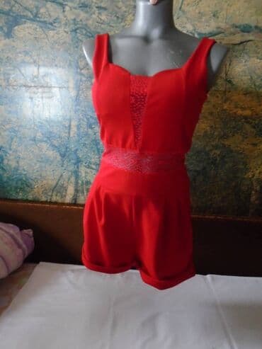 c a kombinezoni: Color - Red — 2